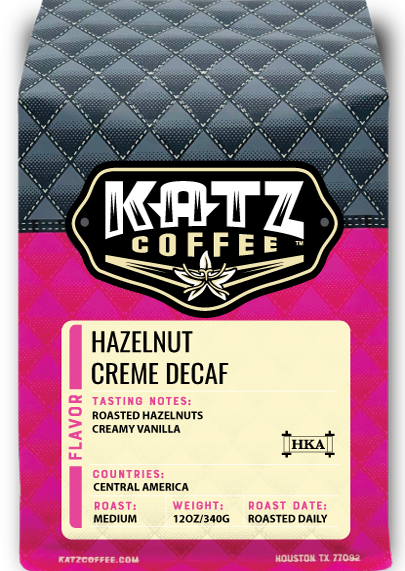 Hazelnut Creme Decaf Katz Coffee