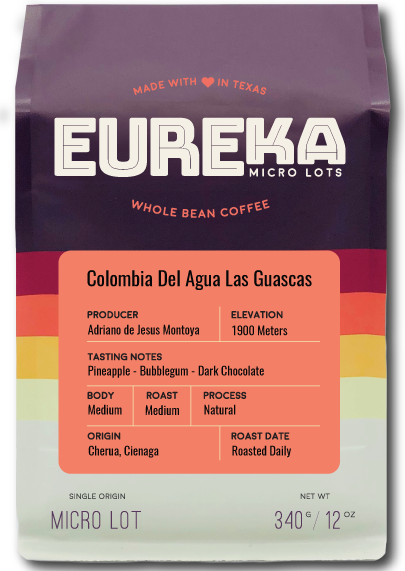 Colombia Del Agua Las Guascas Eureka Micro Lots by Katz Coffee