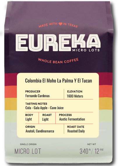 Colombia El Moho La Palma y El Tucan Eureka Micro Lots by Katz Coffee