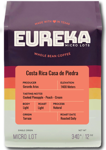 Costa Rica Casa De Piedra Eureka Micro Lots by Katz Coffee