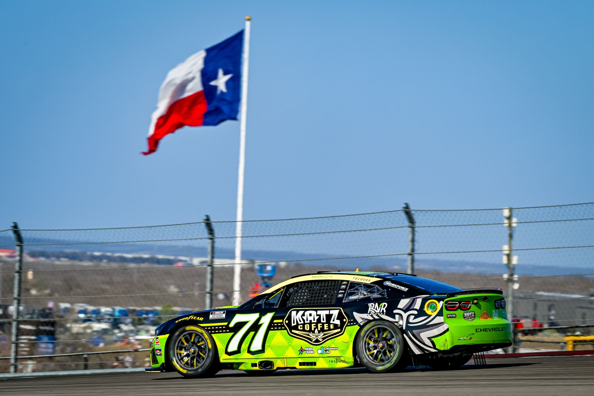 🏁 Katz Coffee Scores Top-5 Finish at COTA with Michael McDowell and Spire Motorsports
